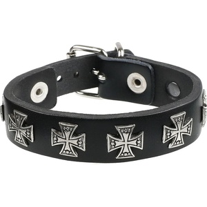 Leather & steel fashion Гривна Cross - LSF1 28
