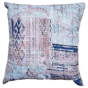 Image 1 of GoHome Дек. възглавница - Бежово/Синьо