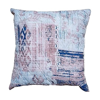 GoHome Дек. възглавница - Бежово/Синьо