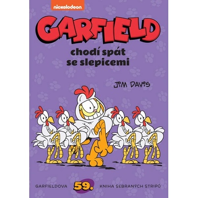 Garfield Garfield chodí spát se slepicem