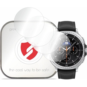  Протектор за Samsung Galaxy Watch8 Classic - Premium Classic (4 пакета) - Прозрачен