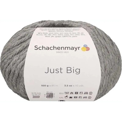 Schachenmayr Just Big 92 Mittelgrau meliert