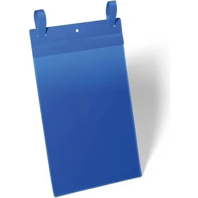 DURABLE Logistické vrecko, A4, vertikálne, DURABLE, s páskou, modré