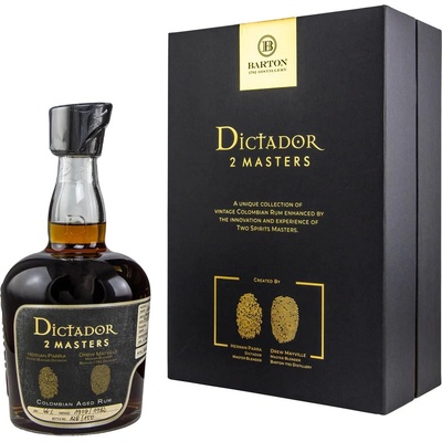 Dictador 2 Masters Barton Rye Bourbon 1979/1982 2st release 46% 0,7 l (kazeta)