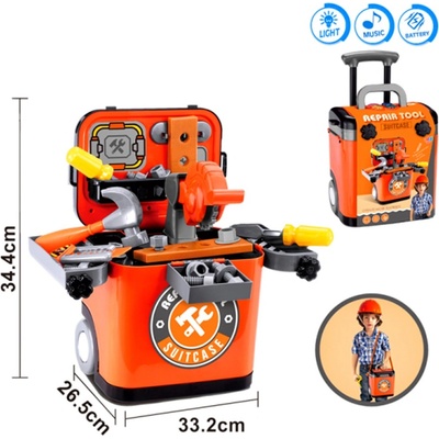 EmonaMall Детски куфар (работилница) с музика и светлини EmonaMall - Код W2997 (W2997-200497535-6952004975355)