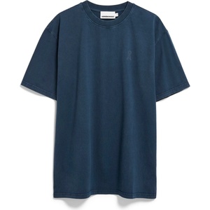 Armedangels Мъжка тениска ARMEDANGELS Iconic Å Maarkos Gd T-shirt - Night Sky Washed (216-8454-0113)