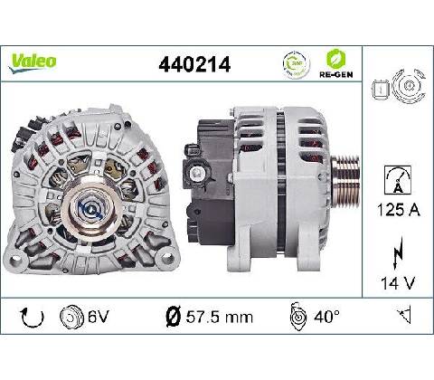 Generátor VALEO 440214