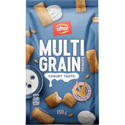 OHO Viaczrnné plnené vankúšiky s jogurtovou príchuťou 150 g