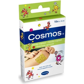 Cosmos Kids náplasť na rany 6 x 10 cm 10 ks
