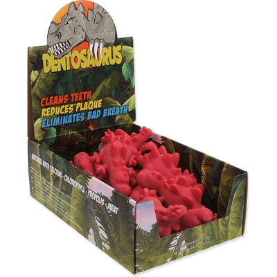 Mr.dental Displej Dentosaurus šunková 10,5 cm 14 ks