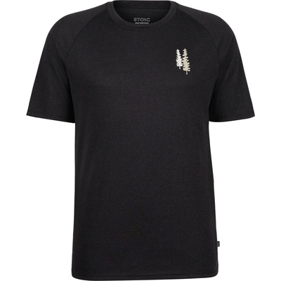 Stoic Мъжка спортна тениска Stoic Hemp15 LofsdalenSt. III S/S Sport shirt - Black - размер 3XL (216-8467-0116)