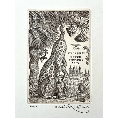 Peter Kľúčik, EX LIBRIS PETER HADERA M. D.