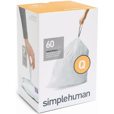 Simplehuman Sáčky 50-65 L typ Q zatahovací 3 x 20ks 35µm