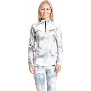 Meatfly дамска термо тениска Esme Clouds Pink Meatfly | Rozov | ЖЕНИ | XS