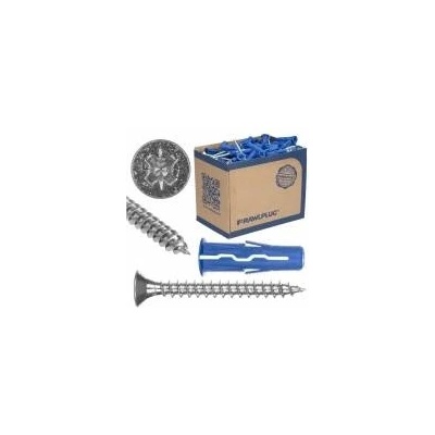 Rawlplug Universal spikes UNO 8x32 with conical insert 5.0x60 100pcs. RAWLPLUG