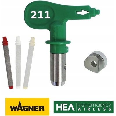 Wagner Tryska Airless HEA ProTip - L 0,011" 211 pro malířské barvy pro airless zařízení Wagner kromě Control Pro , kód: 554211