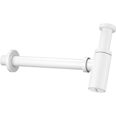 Deante Кръгъл сифон за умивалник, бял (nhc_a31k)