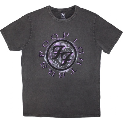 Foo Fighters Wheel Logo Shadow Charcoal Grey M Риза (FOOSTNW67MC02)