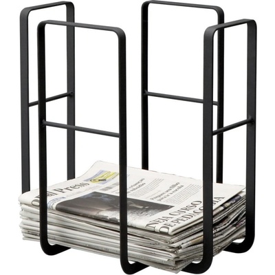 YAMAZAKI Tower stojan na časopisy černá – Zboží Dáma