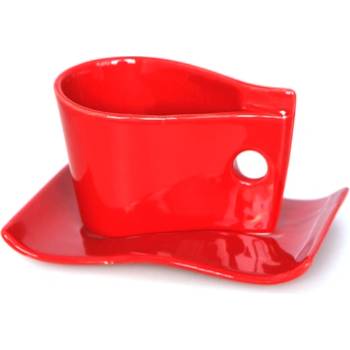 Jin bo yang DI-ЧАШКА С ЧИНИЙКА -DY1560 160ml. ЧЕРВЕНО 1 бр (012125)