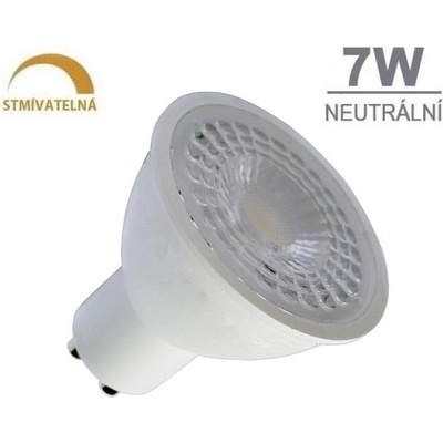 Optonica LED žárovka 7W 8xSMD2835 GU10 38° 500lm STMÍVATELNÁ NEUTRÁLNÍ BÍLÁ