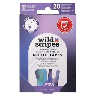 Wild Stripes Mouth Tapes 20 ks