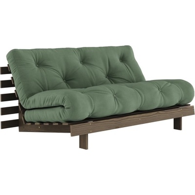 Karup Design sofa ROOT natural pine z borovice olive green