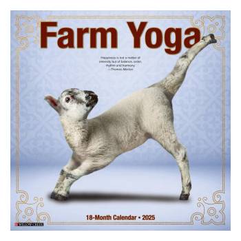 Willow Creek Press Calendars Farm Yoga 2026 12 X 12 Wall Calendar | Willow Creek Press