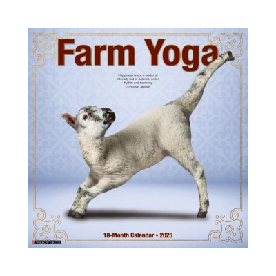 Willow Creek Press Calendars Farm Yoga 2026 12 X 12 Wall Calendar | Willow Creek Press