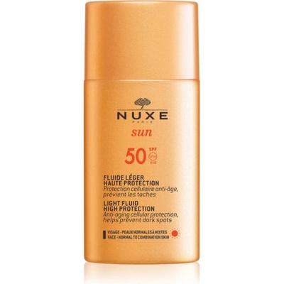 NUXE Sun Light Face Fluid SPF50 Козметика за слънце 50ml