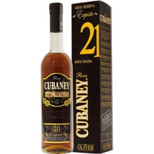 Cubaney Exquisite Solera 21 38% 0,7 l (kartón)