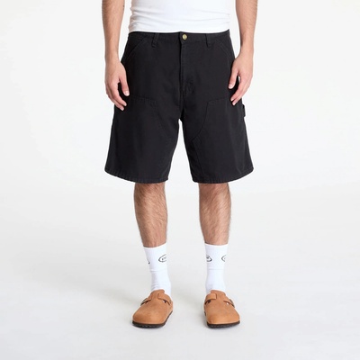 Carhartt WIP Single Knee Short Black stone washed