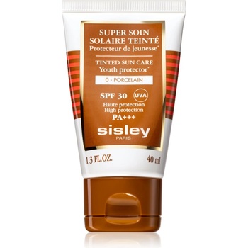 Sisley Super Soin Solaire Teinté защитен тониращ крем за лице SPF 30 цвят 0 Porcelain 40ml