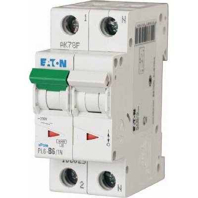 Eaton J 1P+NC 6A 6kA AC PL6-C6/1N 106031