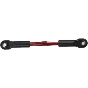 Traxxas алуминиев регулируем свързващ прът 49mm червен с накрайници