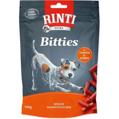 Rinti Bitties kura s rajčinami a tekvicou 100 g