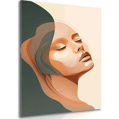 Obraz krása ženy Peach Fuzz - 40x60
