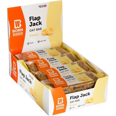 Born Winner Flap Jack Oat Bar [12 x 90 грама] Банан