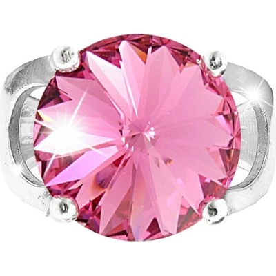 JSB prsten se Swarovski Elements Rivoli Rose 527