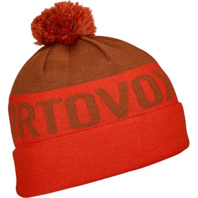 ORTOVOX Bobble Knit čiapka hot orange