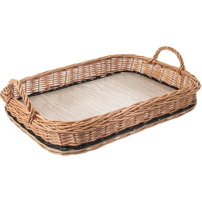 Orion Tác proutěný s uchy 46x31cm – Sleviste.cz