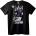 NOONEBRAND Тениска Вълк 44 - M, Black