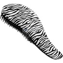 Detangler Professional kartáč na vlasy s rukojetí bílá zebra