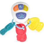 Moni Toys Музикален ключодържател Moni Toys - Car key, бял (109333)
