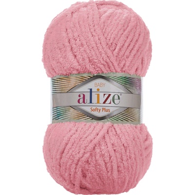Alize příze Softy Plus 854 tmavší starorůžová