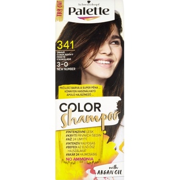 Pallete Color Shampoo 341/3-0 tmavě čokoládový