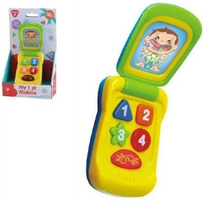 Teddies Môj prvý telefón mobil so zvukom so svetlom 18m+