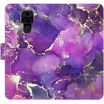 iSaprio Purple Marble Xiaomi Redmi Note 9 purmarb-FLP2-XiNote9