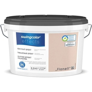Swingcolor Barva s efektem třpytivým, flanel, matná, 2,5 l 6196 T02,5 8545