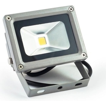 Led-Lux LED reflektor 10W, studená biela, šedý